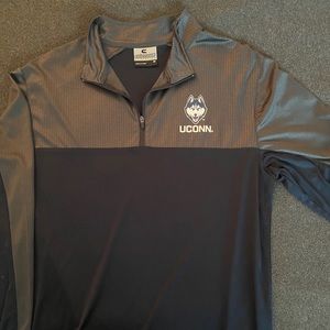 UConn Huskies Quarter Zip Top